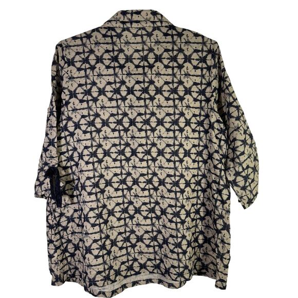Terra SJ Apparel Women's Geometric Pattern Tunic Size L - Picture 2 of 7